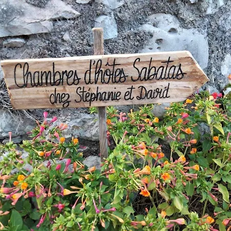 D'hotes La Terrasse De Sabatas Oda ve Kahvaltı
